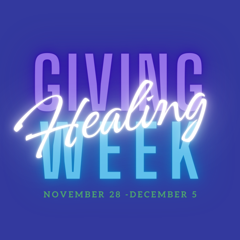 Giving healing Week logo, for The Reconnection