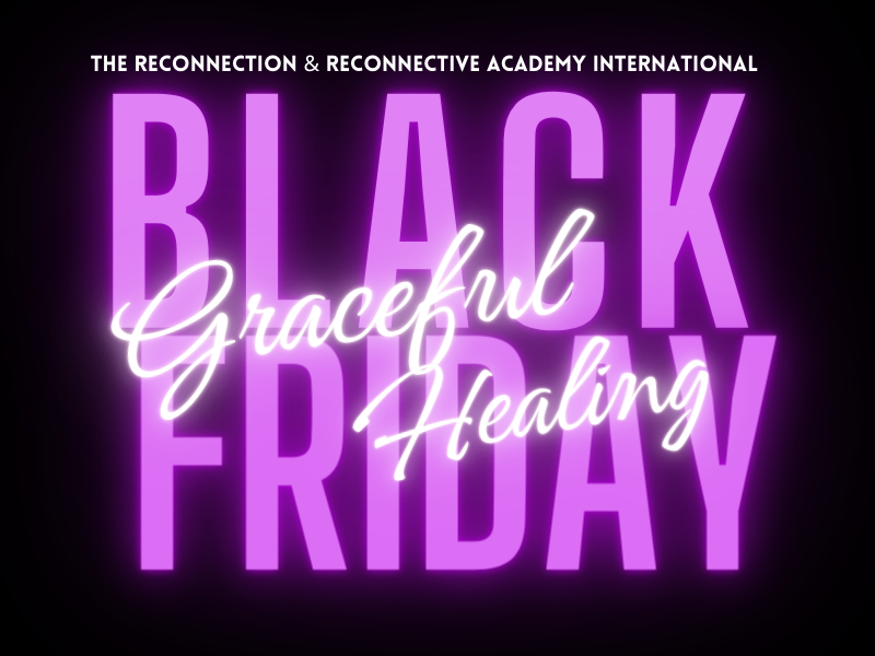 Black Friday sale logo for The Reconnection